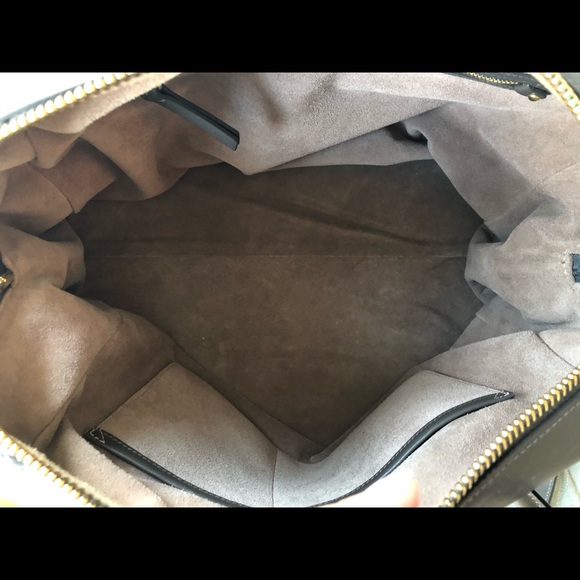 Nina Ricci Bowling Bag Grey and Beige - Picture 8 of 8